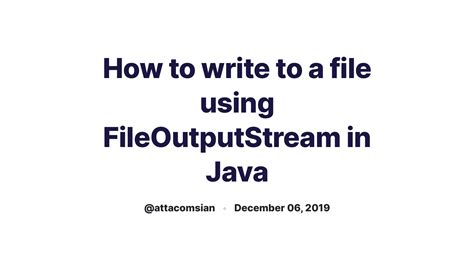 Image result for FileOutputStream Java IntelliJ