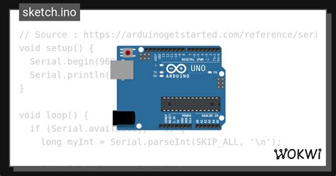 Arduino Serial.parseInt Example に対する画像結果