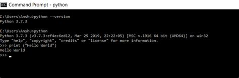 Image result for Python HelloWorld Code