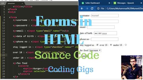 Code for HTML Forms に対する画像結果