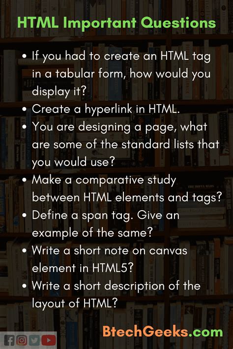 Toradh íomhá ar HTML Notes Important Answer
