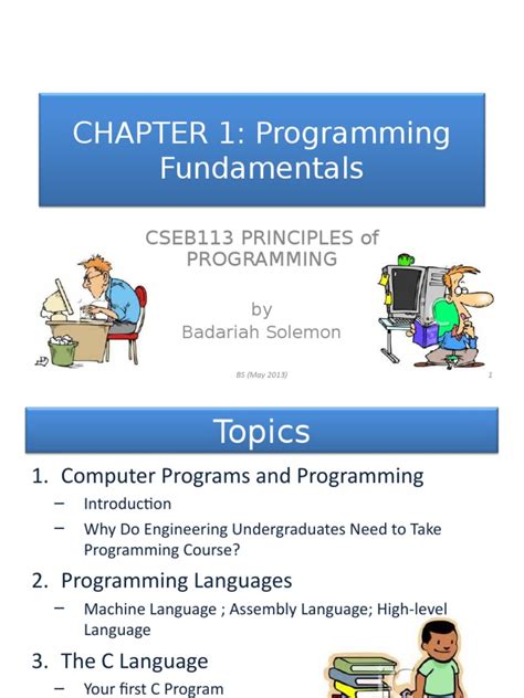 Image result for Principles of Computer Programming Level 3 Notes First Chapter