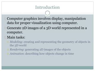 Image result for Basic Knowledge of Computer Graphics