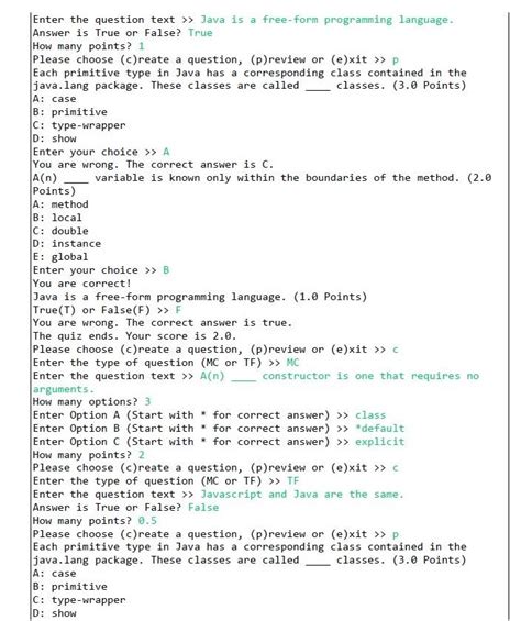 Image result for Java Programming Language Questions