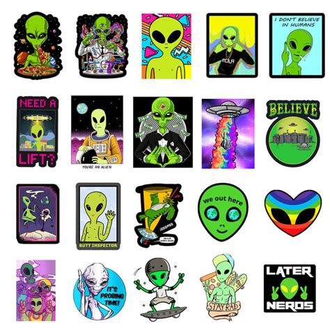 Image result for Alien Stickers