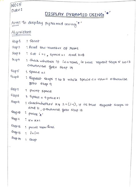 Image result for Flowchart for Algorithm to Draw Pyramid Using Loop Python
