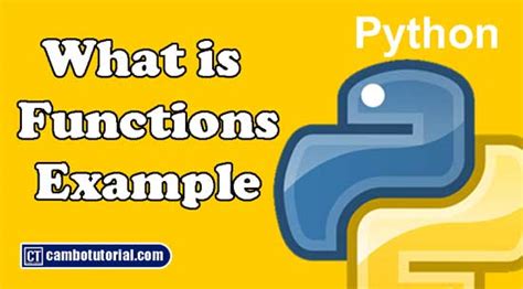 Image result for Function Example in Python
