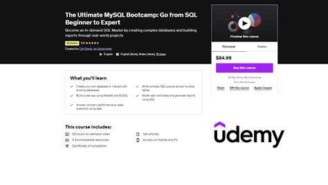 Image result for SQL Database Course