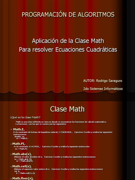 Image result for Clase Math Java