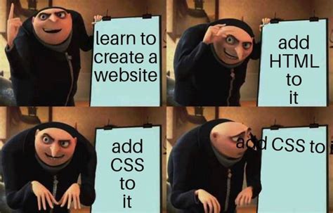 Image result for HTML CSS JavaScript Dragons Meme