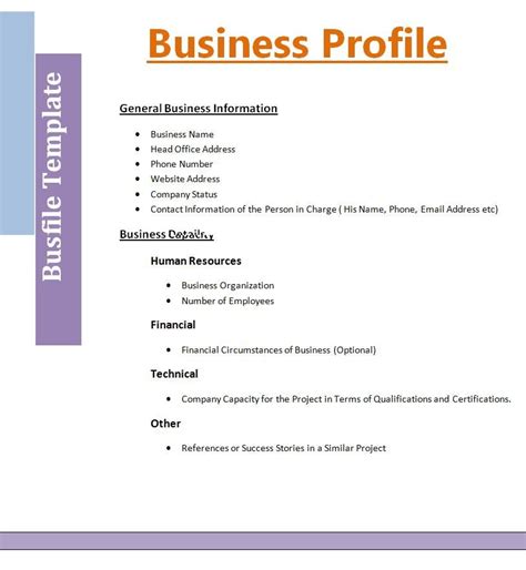 Toradh íomhá ar Company Description Example Business Plan