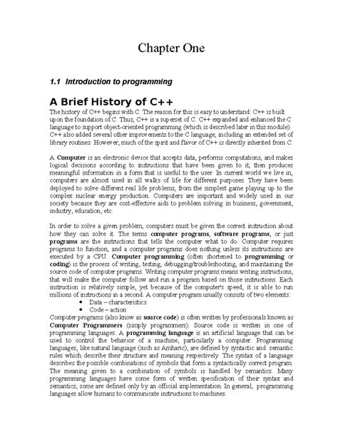 Image result for Computer Programming Chapter 1