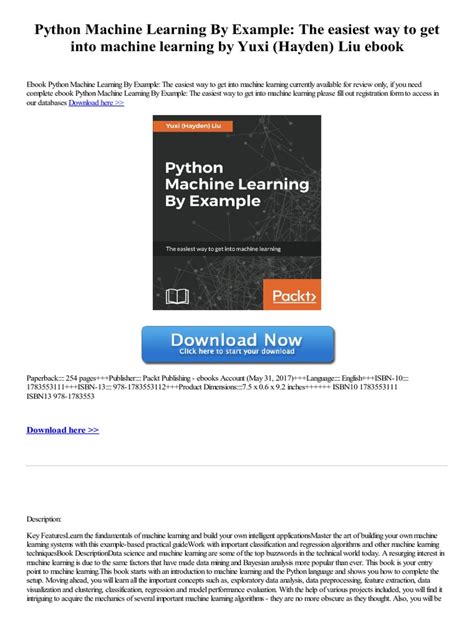 Image result for Simple Machine Learning Python Examples