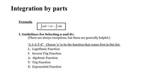 Integration Methods Examples に対する画像結果