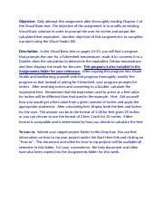 Image result for Visual Basic Assignment Example