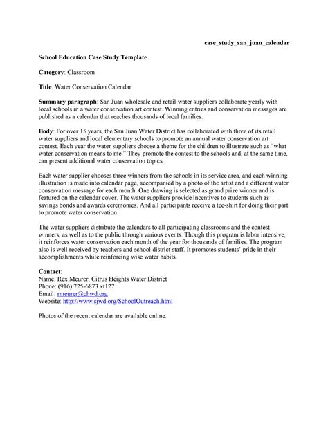 Image result for Case Study Format Example