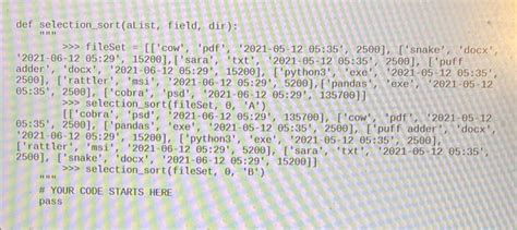 Image result for Selection Sort Python Code