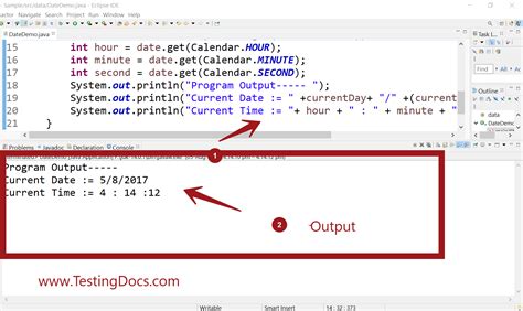 Java Program に対する画像結果