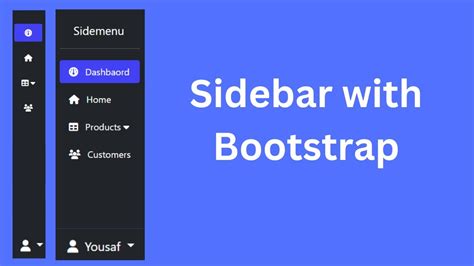 Image result for Bootstrap Sidebar Source Code