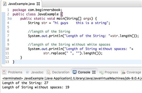 Image result for Java String Length Method Examples