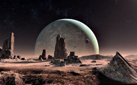 Alien Planet Landscapes Wallpaper - WallpaperSafari