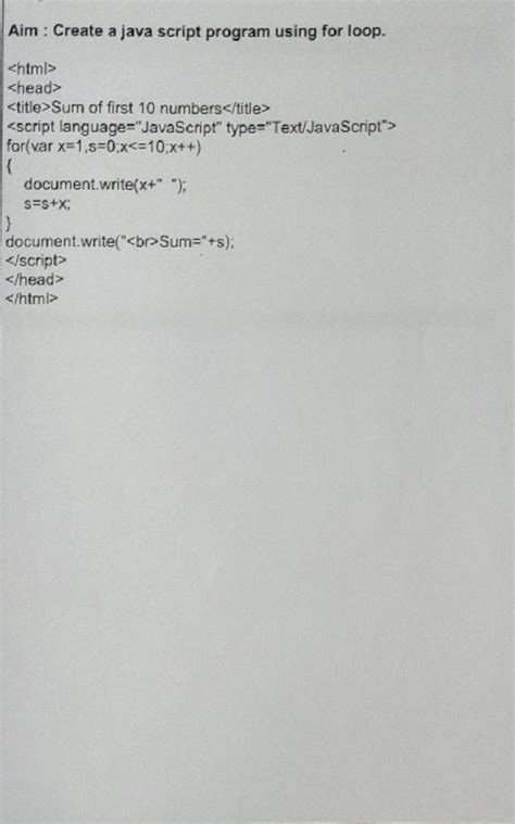 Image result for Loop Practice Questions in JavaScript