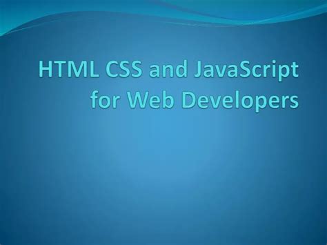 Image result for HTML CSS and JavaScript for Web Developers