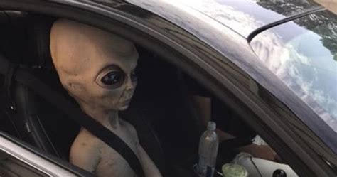 Image result for Alien Chasing Car
