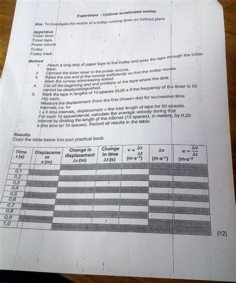 Image result for Uniform Accelerated Motion Example