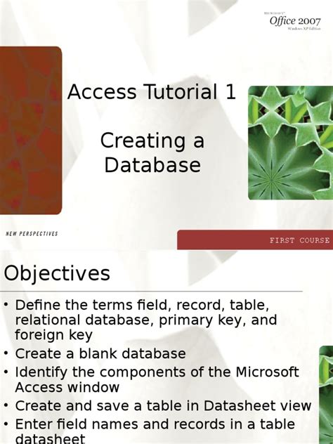 Image result for Basic Access Database Tutorial