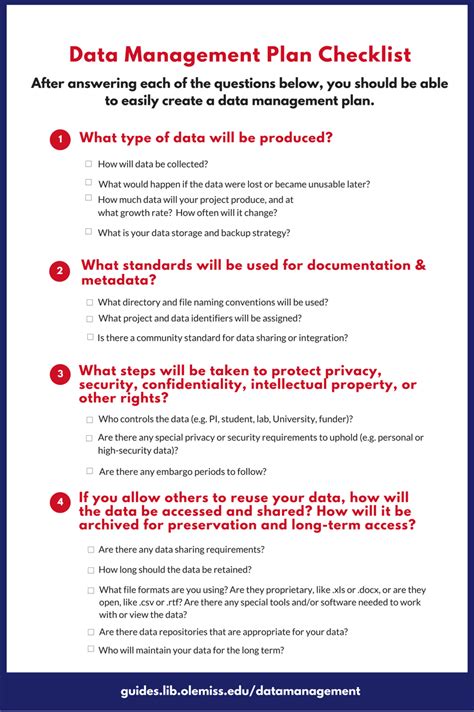 Image result for Data Management Plan Examples