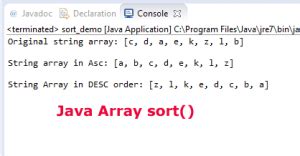 Afbeeldingsresultaten voor Collections Sort in Java