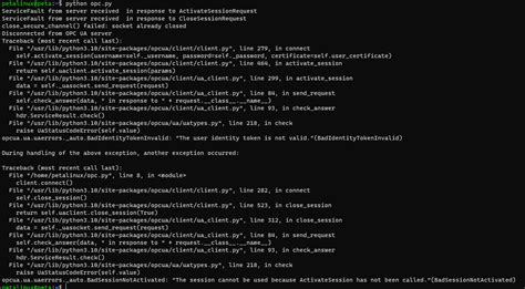 Toradh íomhá ar CoDeSys Python