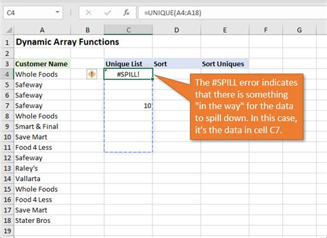 Image result for Excel Dynamic Array Formula Example