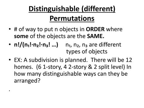 Image result for Distinguishable Permutation Examples