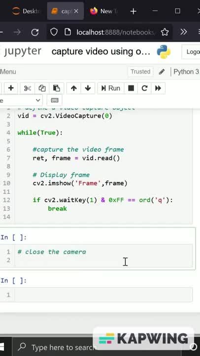 Image result for OpenCV Python Camera
