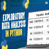 Exploratory Data Analysis Using Python に対する画像結果