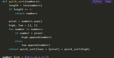 Afbeeldingsresultaten voor Python Sort Code