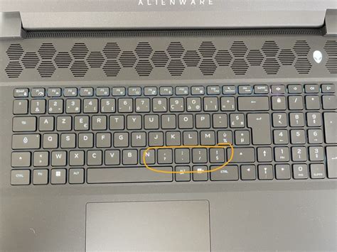 Image result for Alienware M18 Keyboard Layout