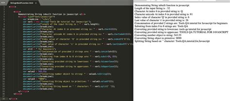 String Variable JavaScript に対する画像結果