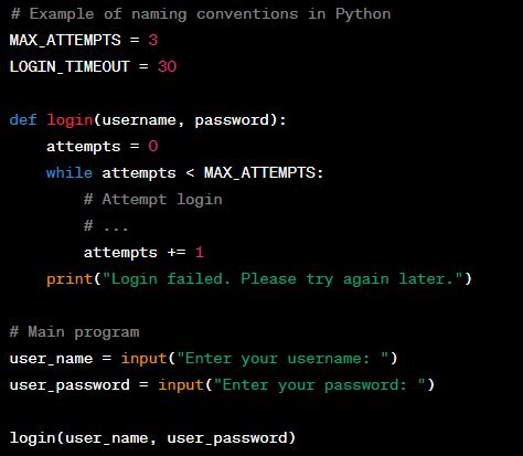 Image result for Computer Science GCSE Code Example