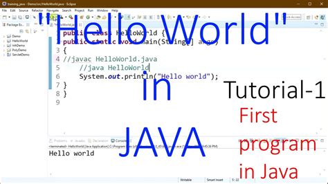Image result for Java Hello World Program