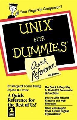 Unix For Dummies Quick Reference 4E By Margaret Levine Young: