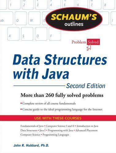 Schaum's Outline Of Data Structures With Java, 2Ed, Hubbard, John R.,