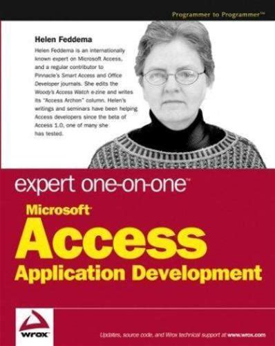 Expert One-On-One Microsoft Access Application Development By Helen