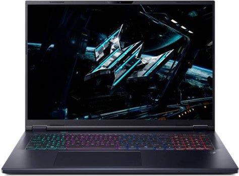 Acer Predator Helios Neo 18 AI, PHN18-72, Gaming Laptop, 18" WQXGA Display, Intel Core Ultra 9, 32GB RAM, 1TB SSD, Geforce RTX 5070