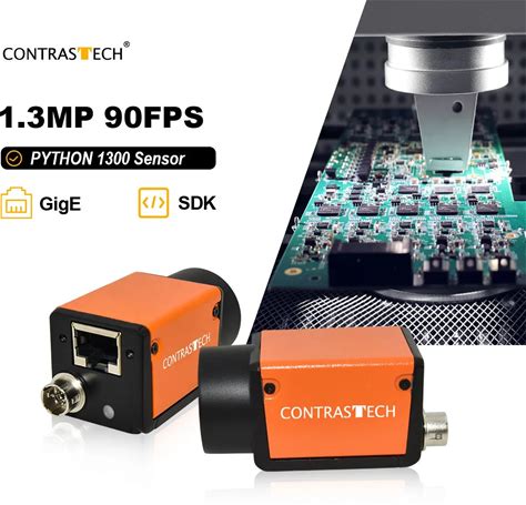 In Voorraad 1,3Mp 90Fps Python 1300 Kleur Basler Machine Vision Camera Voor Industriële Automatisering Inspectie Beperkt Aanbod