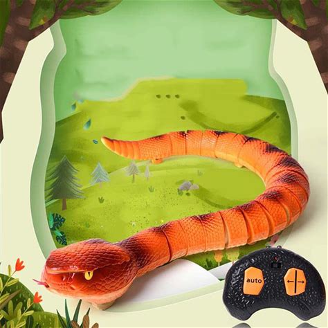 Infrared Control Toy Snake Toy Electric Snake Abs Remote Control Rc Python