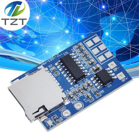 TZT GPD2846A TF Card MP3 Decoder Board 2W Amplifiers Module For Arduino GM Power Supply Module