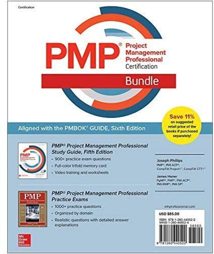 Pmp Project Management Professional Certification Bundle [With Cd